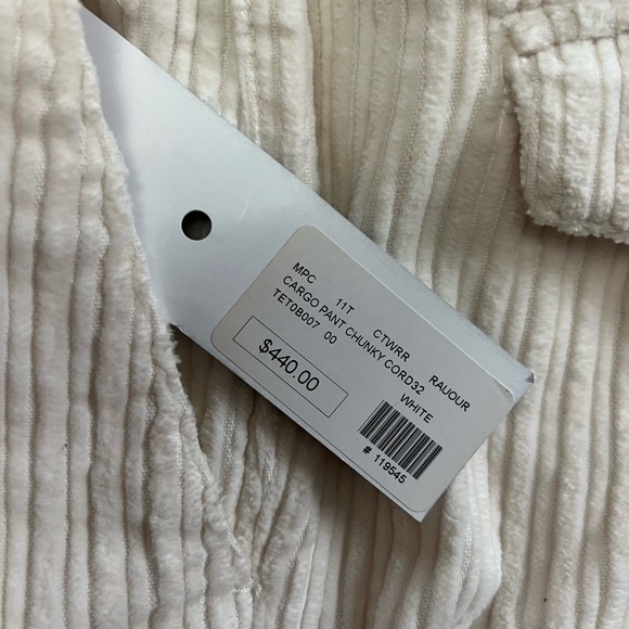 Eleventy corduroy cargo trousers NWT size 32 - Picture 3 of 5